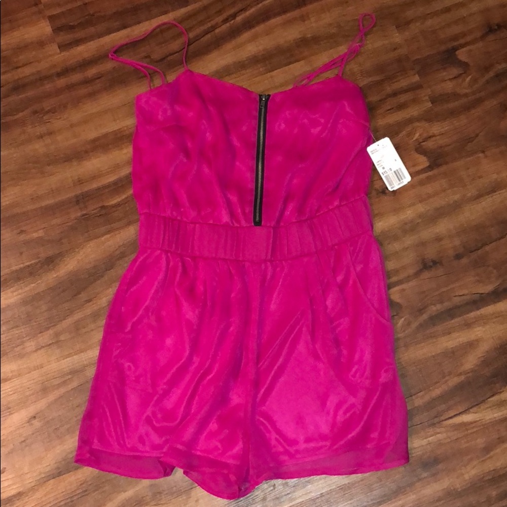 Pink romper